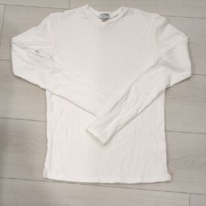 White Long Sleeve Girls Size 14 Tee